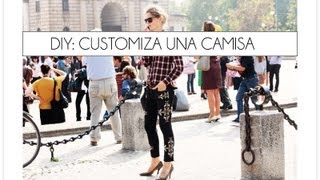 DIY Customiza una camisa