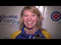 2011 Scotties Tournament of Hearts Draw 10 Media Scrum
