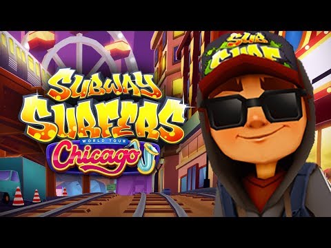 SUBWAY SURFERS GAMEPLAY PC HD 2020 - CHICAGO - JAKE DARK OUTFIT SPACESHIP BOARD