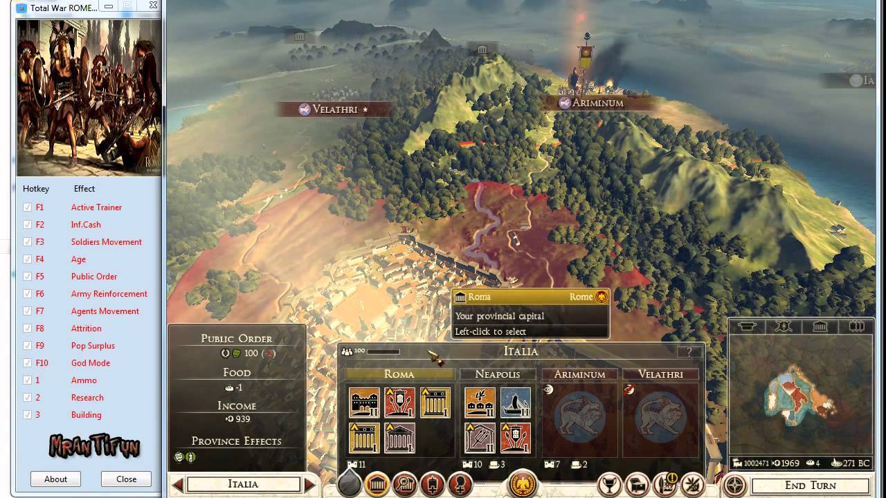 Rome total war windows 7. Total War ROME II Trainer +12 for Reloaded update