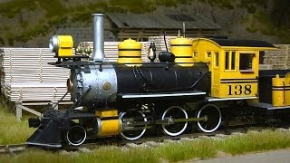 USA Modelleisenbahn bzw. Schmalspur Modulanlage in Spur 0 aus dem Wilden Westen