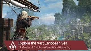 13 Minutes of Caribbean Open-World Gameplay | Assassin's Creed 4 Black Flag [North America]