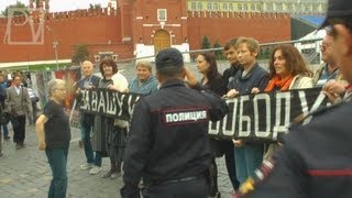 Разгон акции памяти на Красной площади