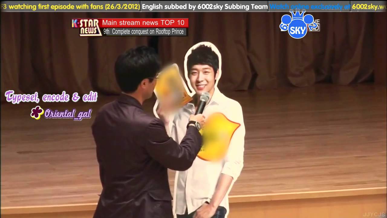 20120326 K STAR-Rooftop Prince F3 english sub - YouTube