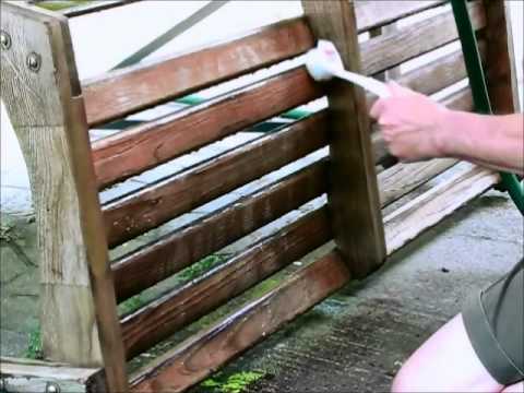 Homemade Bench Swing