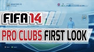 FIFA 14 Pro Clubs & Virtual Pro First Look