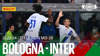 BISSECK'S HEADER 🟰? 3 POINTS🤩?? | BOLOGNA 0-1 INTER | EXTENDED HIGHLIGHT🏆🇮🇹?????