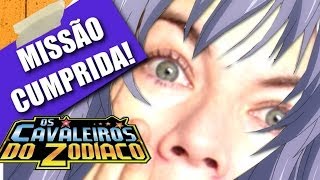 PROMESSA É DÍVIDA! Nilce vê Cavaleiros do Zodíaco. Ep. 48