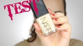 Pierwsze wrażenie + test na żywo - NARS Sheer Glow fundation - recenzja