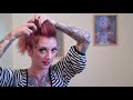 Vintage Hair Tutorial pinup bandana updo