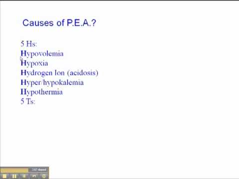 pea pulseless electrical activity ekg