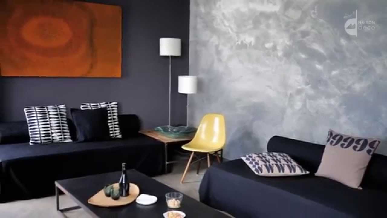 Maison Déco Industrie - Enduit métallisé - YouTube