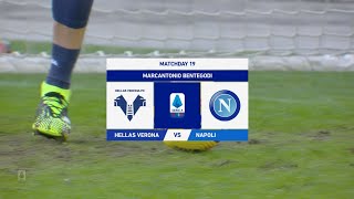 Highlights Serie A - Verona vs Napoli 3-1
