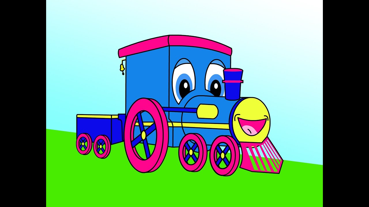 "Stevie Steamer the Train" - Counting Shapes 5 - 10 Adventure, Toddler