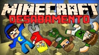 Minecraft: DESABAMENTO (Mini-Game Novo)