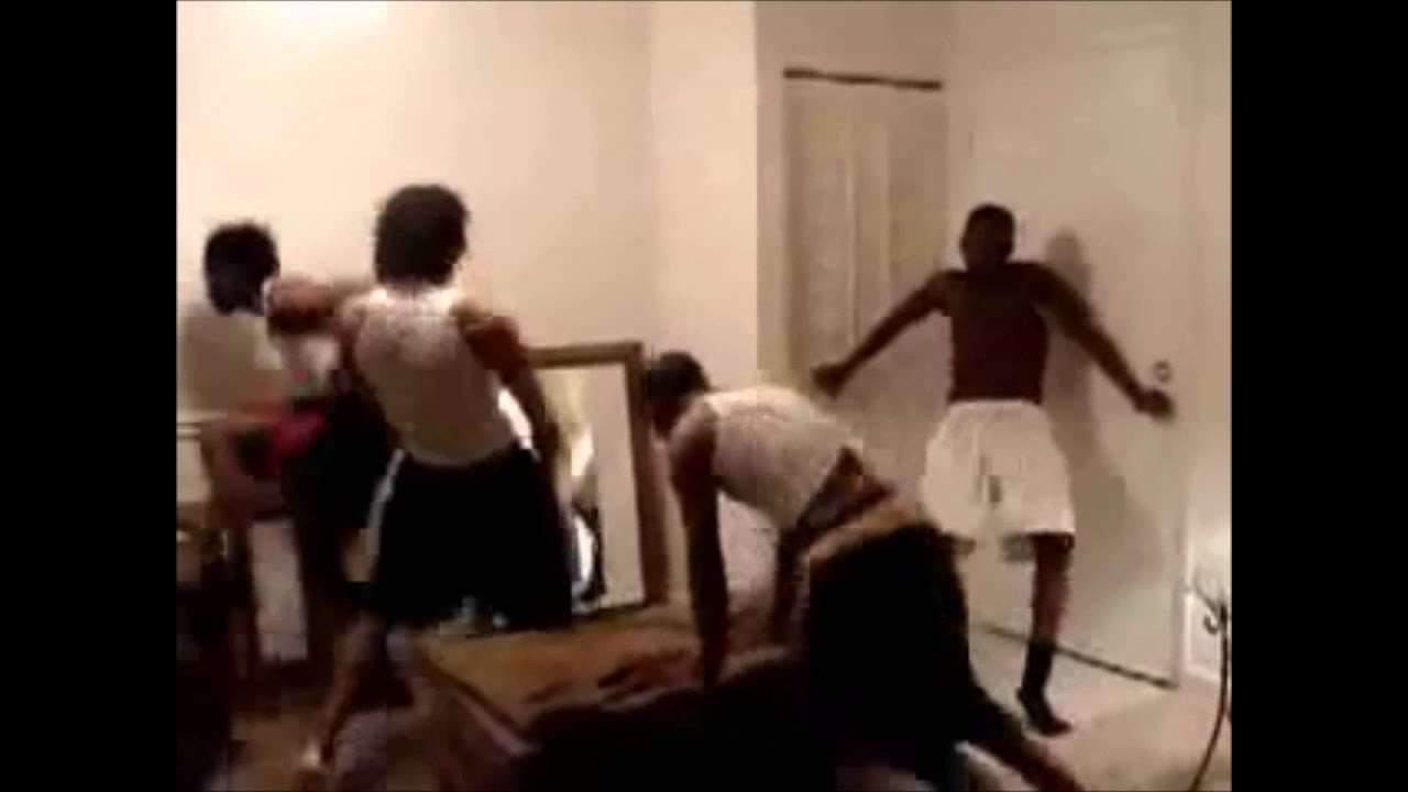 Black men dry humping