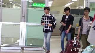 130915 동방신기 Yunho & Changmin 김포공항입국