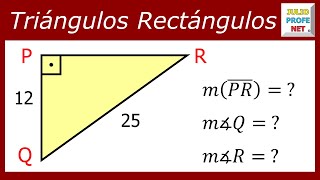 Solución de Triángulos Rectángulos