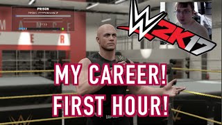 The First Hour of WWE 2K17's My Career - 60FPS 1080P