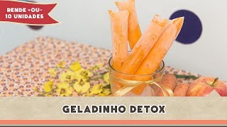 Geladinho Detox - Receitas de Minuto EXPRESS #88