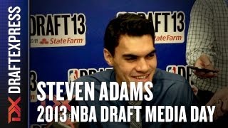 Steven Adams - 2013 NBA Draft  Media Day Interview