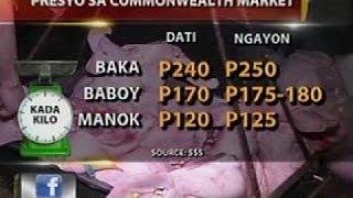 Produksyon ng karne, isda at gulay, napapamahal tuwing mainit kaya nagtataas-presyo