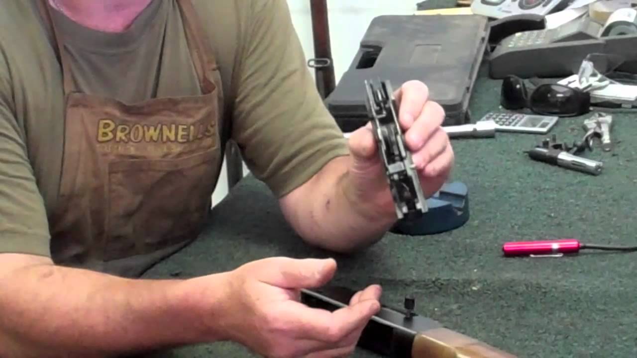Gunsmithing Disassembly: Winchester 190 .22LR (Gunworks) - YouTube