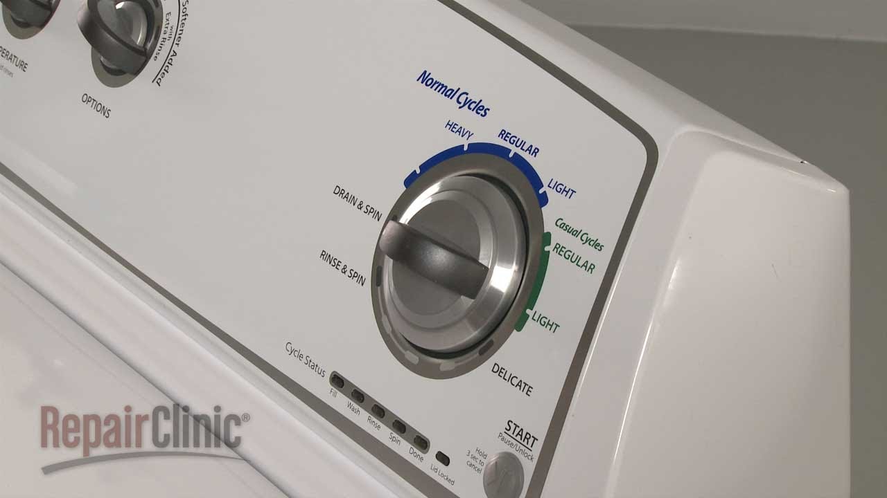 Washer Timer Knob Replacement – Whirlpool Top-Load Washing Machine