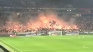 Frankfurt Pyroshow - Eintracht Frankfurt vs. FK Karabakh 2:1 - 29.08.2013 - Europa League - SGE Pyro