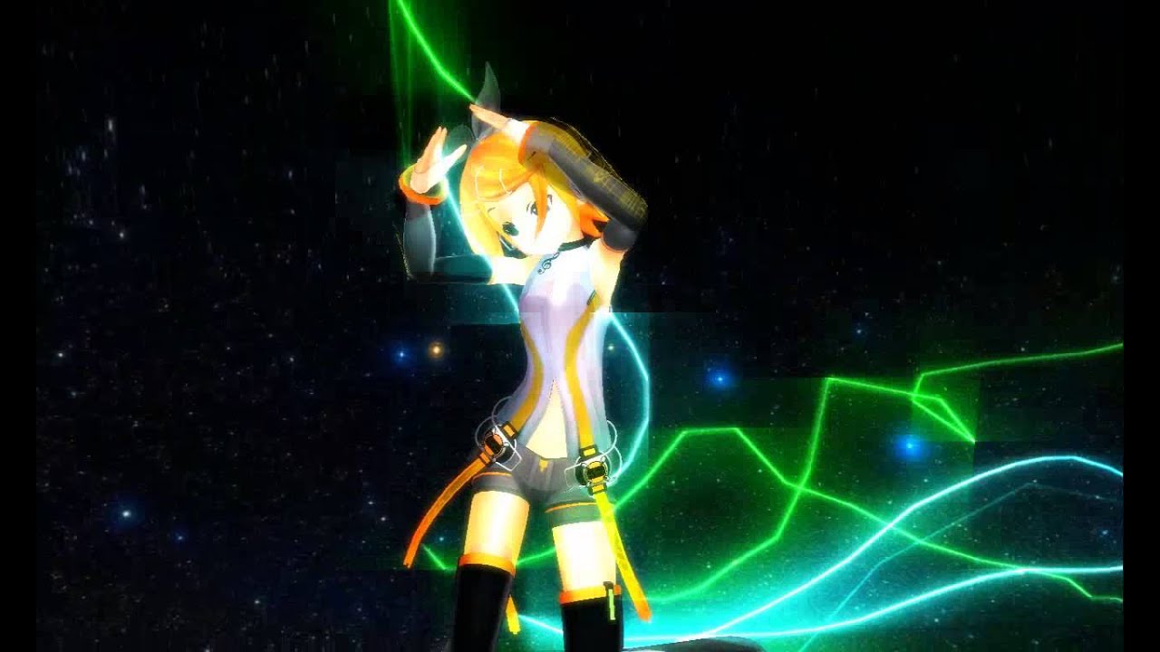 MMD】Galaxias! (Rin Append) 【HD】 - YouTube