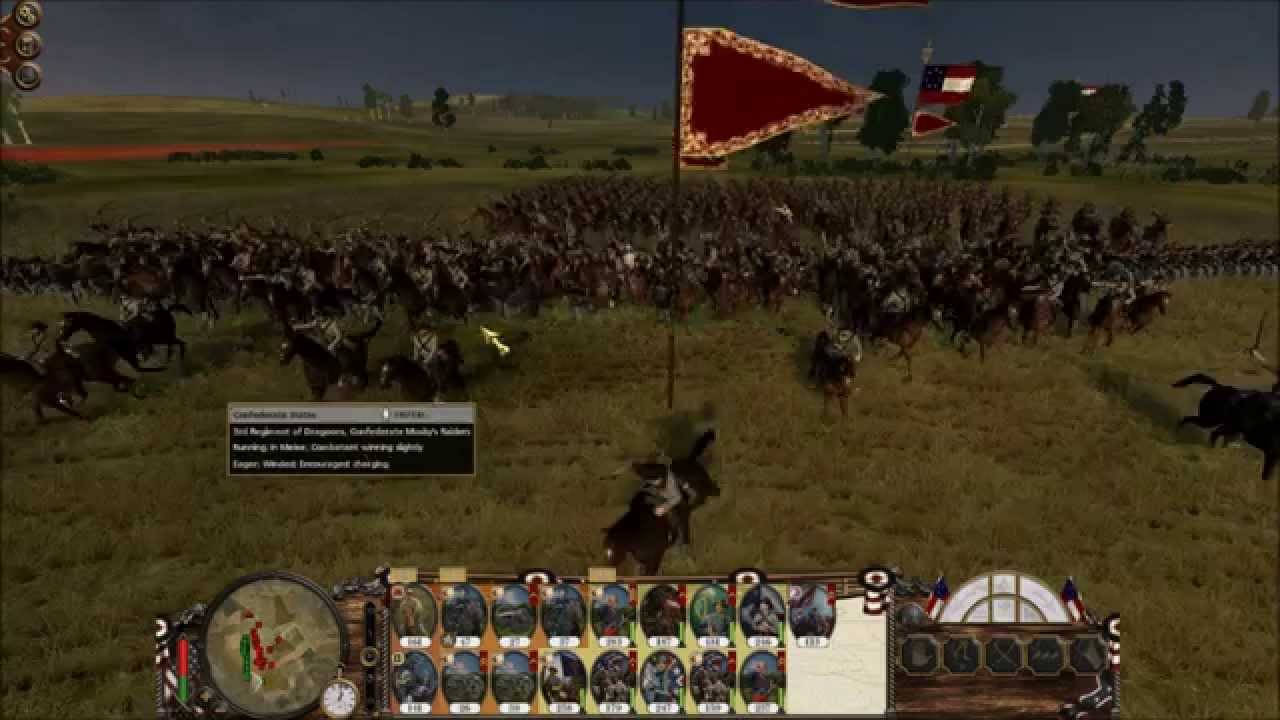 Empire: Total War-American Civil War Mod 3.4: Confederacy Campaign ...