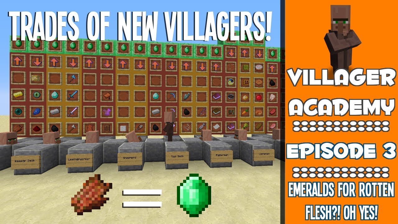 Minecraft Villager Trading Chart