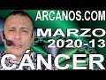 Video Horóscopo Semanal CÁNCER  del 22 al 28 Marzo 2020 (Semana 2020-13) (Lectura del Tarot)