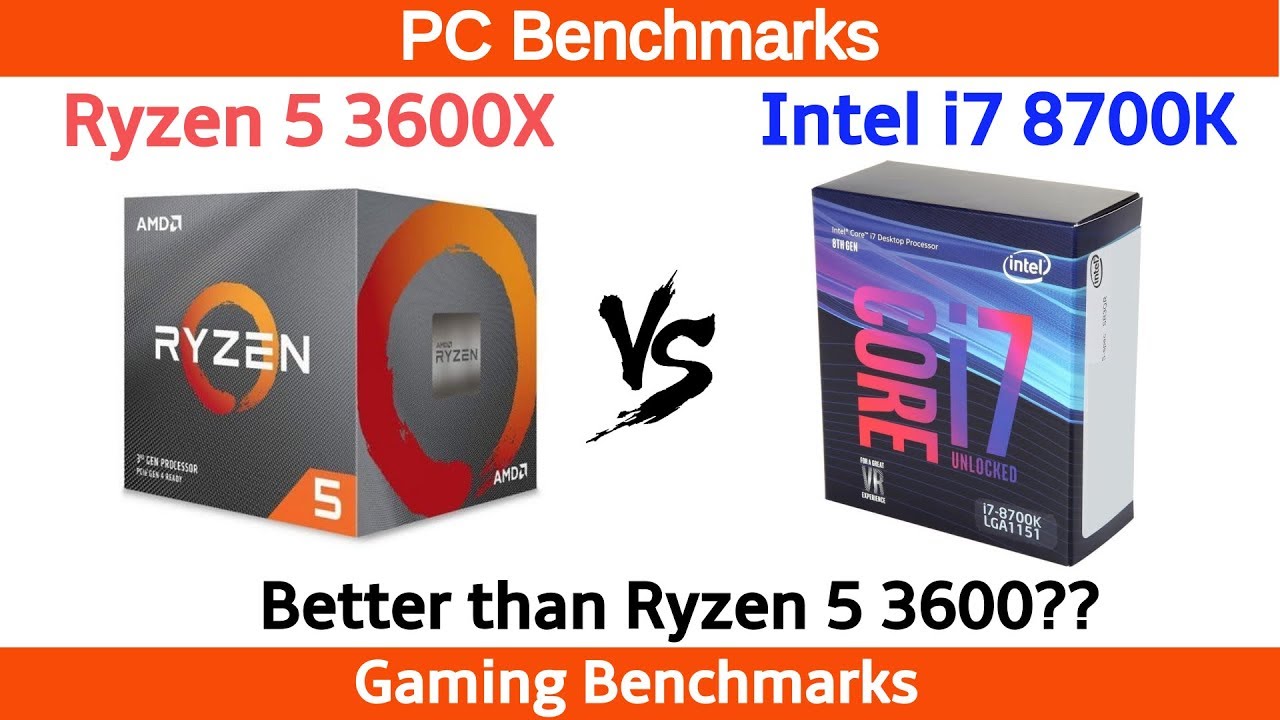 Ryzen+5+3600X+vs+i7-8700K+—+30+Benchmarks+—+A+New+King? 
