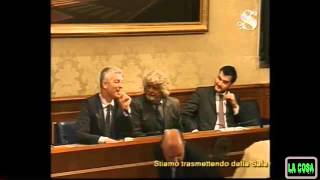 Beppe Grillo: conferenza stampa incontro con Giorgio Napolitano (2a parte domande)