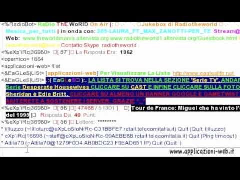 Scaricare con mirc - YouTube