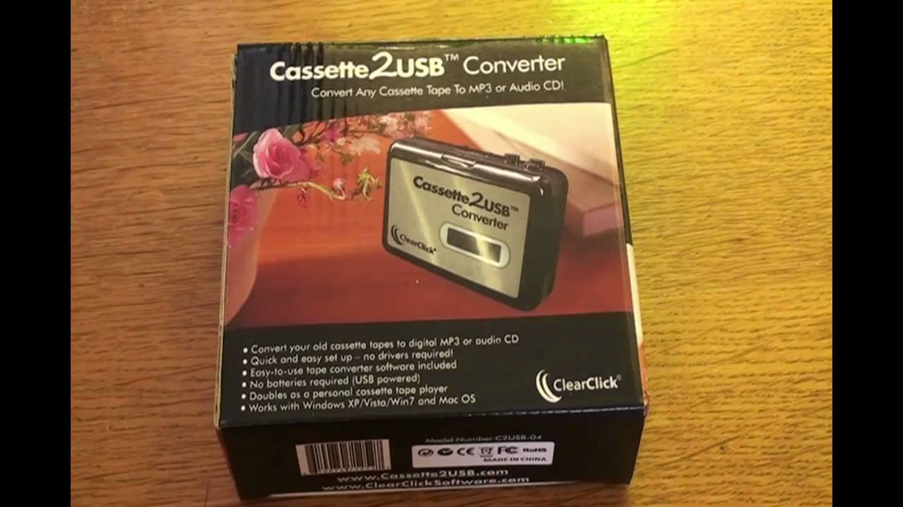 Cassette2USB Converter - YouTube