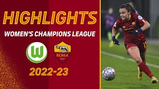 UWCL HIGHLIGHTS | Wolfsburg 4-2 Roma