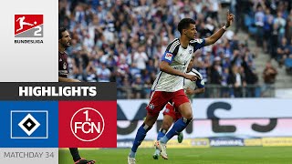Glatzel Finishes Season With A Hattrick | Hamburger SV — 1. FC Nürnberg | MD 34 — Buli 2 23/24