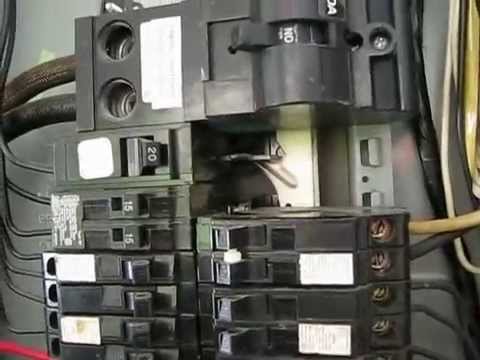 Breaker! Breaker! Obsolete Breaker! - YouTube circuit box wiring 