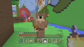 Minecraft Xbox - Magic Garden Hunger Games - Stampy The Cheerleader