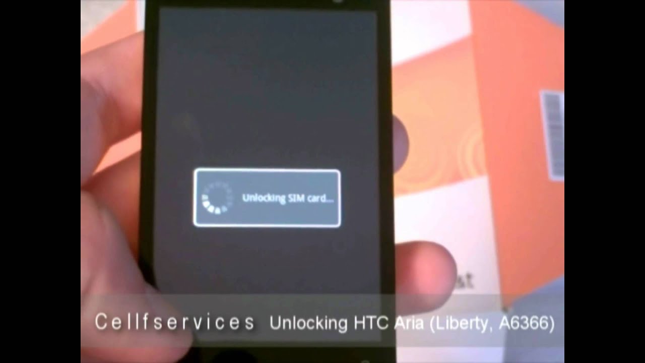 How to Unlock a HTC Aria (Liberty, A6366) with unlock Code -- AT&T ...