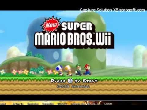 New Super Mario Bros Dolphin - Wii/Gamecube Emulator - YouTube