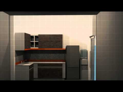 Ladies Filling device Is actually Stylish Kitchen Set Within House