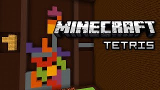 TETRIS IN MINECRAFT FOR REALSIES