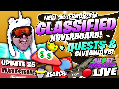 NEW CLASSIFIED BOARD ! SEARCH & FREE PET CODE + ALL CODES ! Roblox Ghost Simulator Update 35 LIVE RW