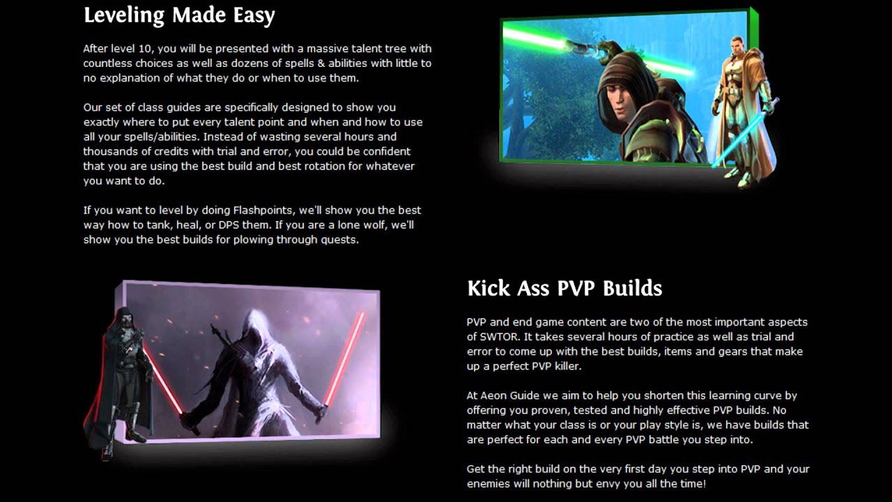 How to level up very fast in Star Wars the Old Republic (SWTOR) Guide ...