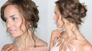 Hair Tutorial: Tousled, Beachy & Chic Summer Updo