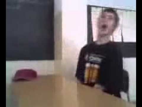 Kid hits head on a desk - YouTube