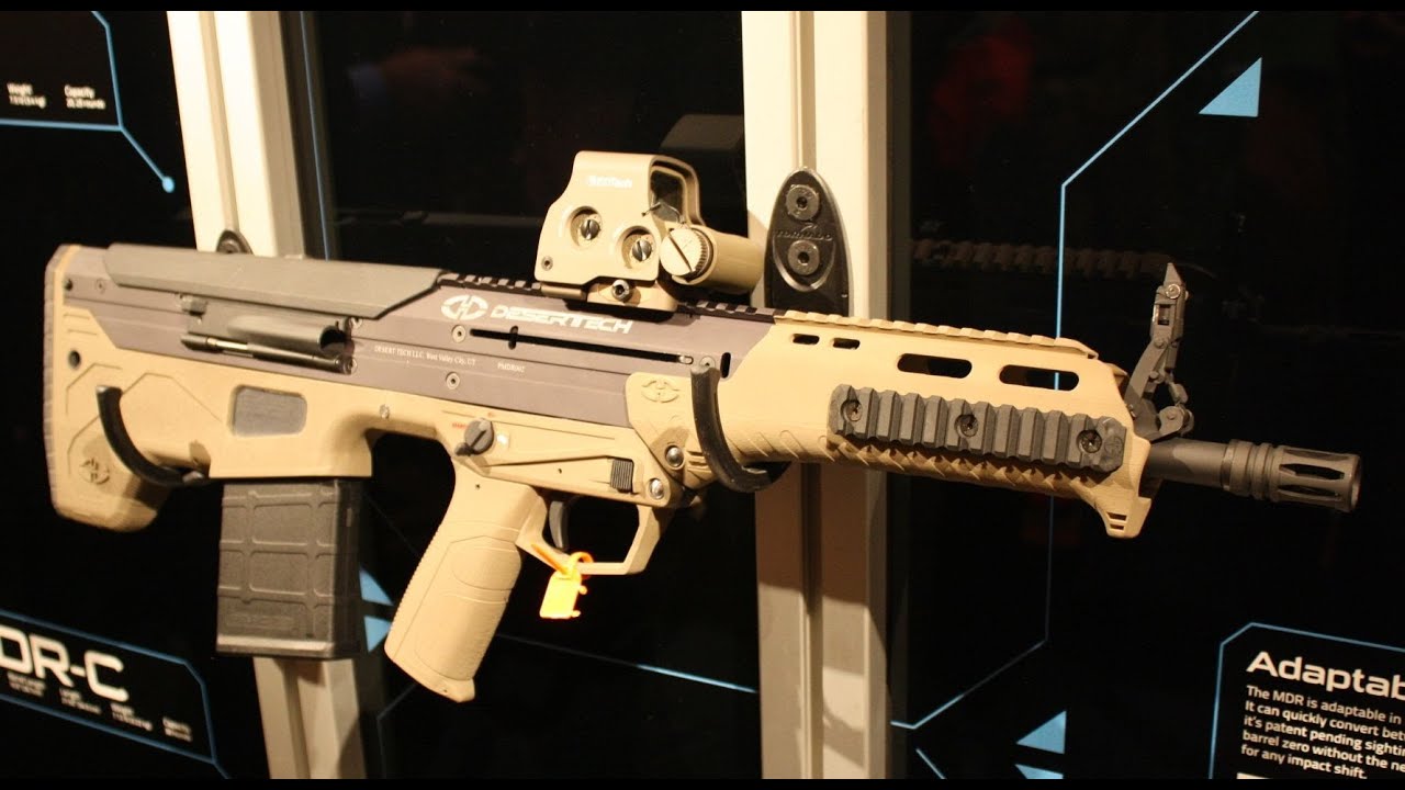 Desert Tech Bullpup Mdr U0026 Mdr-c - Shot Show 2014